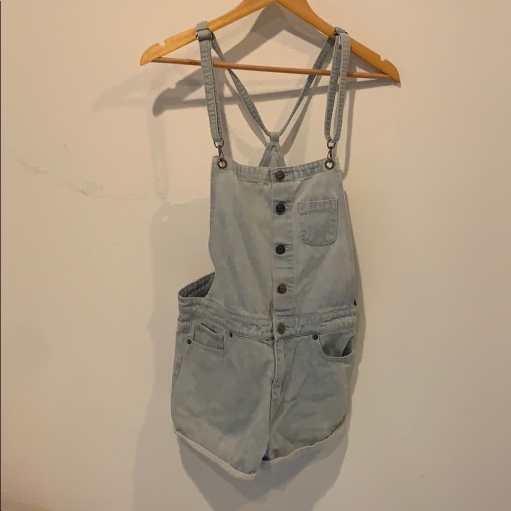 Fantastic Fawn Overalls Size M